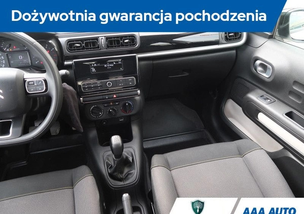 Citroen C3 cena 37000 przebieg: 160059, rok produkcji 2020 z Głogówek małe 211